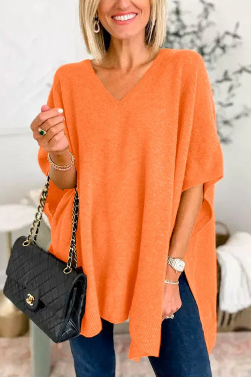 Maglione stile poncho