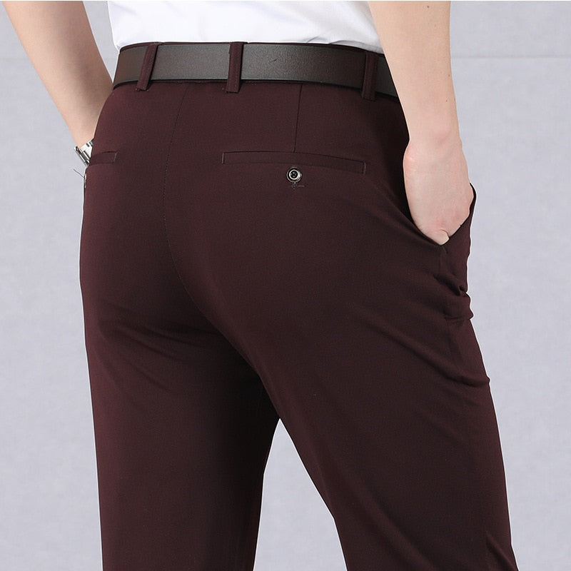 Slacky - Pantaloni elasticizzati da uomo